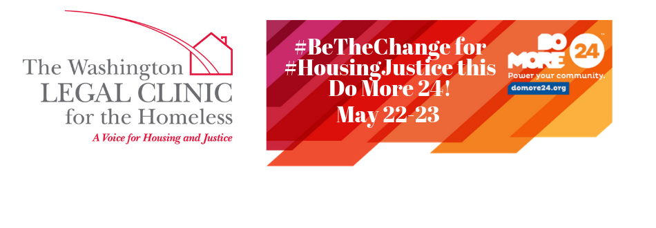 It’s #DoMore24 2019 – Be A Voice for Housing and Justice Today!
